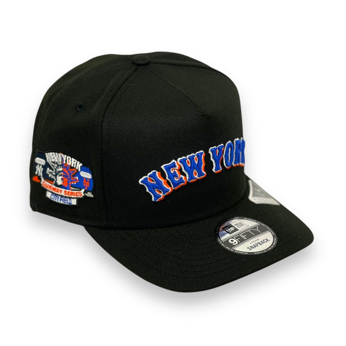 NEW YORK METS (SUBWAY SERIES) "AFRAME" NEW ERA 9FIFTY SNAPBACK