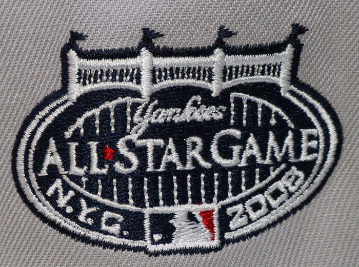 NEW YORK  YANKEES "2008 ALLSTAR GAME" NEW ERA 59FIFTY FITTED (RED BOTTOM)