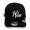 NEW YORK YANKEES (BLACK) (27WS TITLES) "9FIFTY AFRAME" (TRUCKER) NEW ERA SNAPBACK