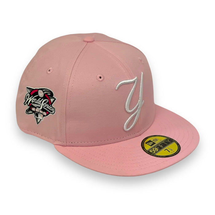 NEW YORK YANKEES (PINK) "2000 WORLDSERIES" NEW ERA 59FIFTY FITTED