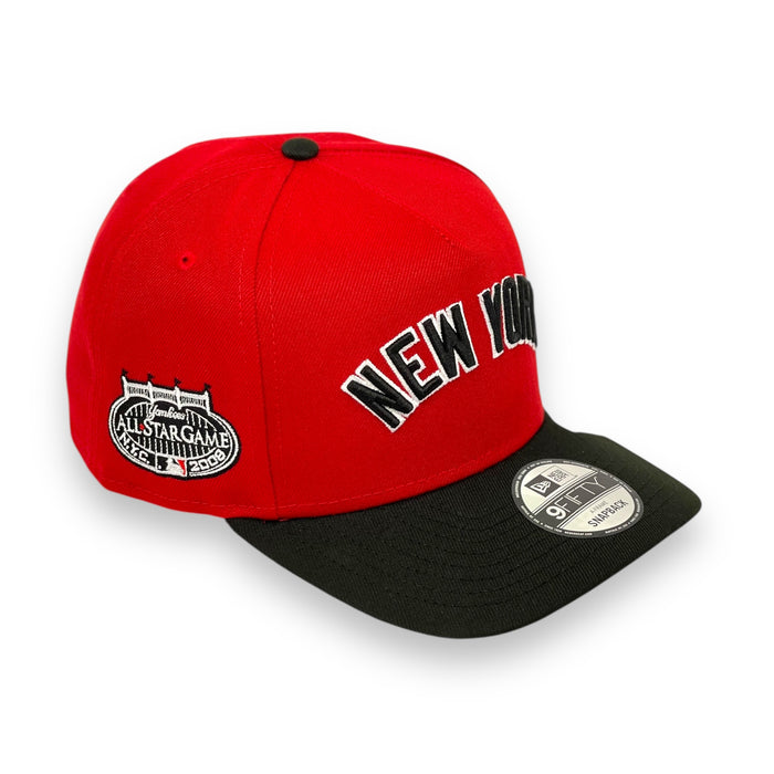 NEW YORK YANKEES (RED)(2008 ASG) "9FIFTY AFRAME" NEW ERA SNAPBACK