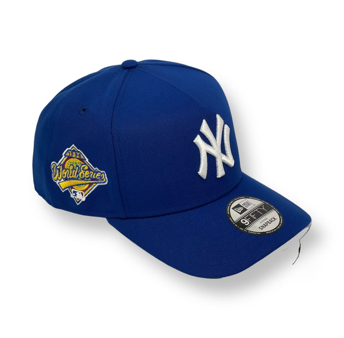 NEW YORK YANKEES (ROYAL) (1996 WS) "9FIFTY AFRAME" NEW ERA SNAPBACK