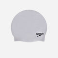 Nón Bơi Người Lớn Speedo Plain Moulded Silicone - Xám - Supersports Vietnam