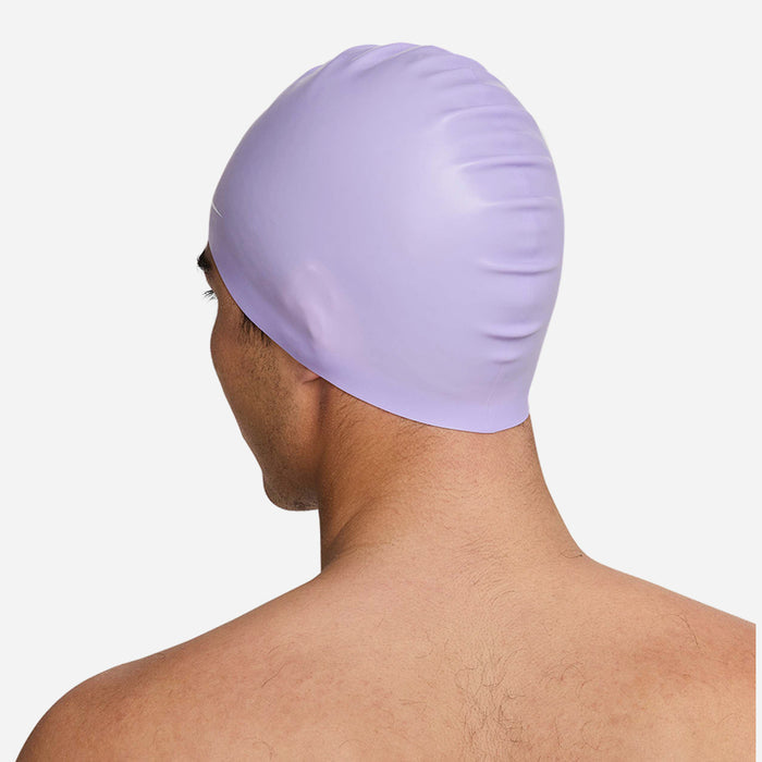 Nón Bơi Thể Thao Unisex Nike Swim Solid Silicone Cap - Tím - Supersports Vietnam