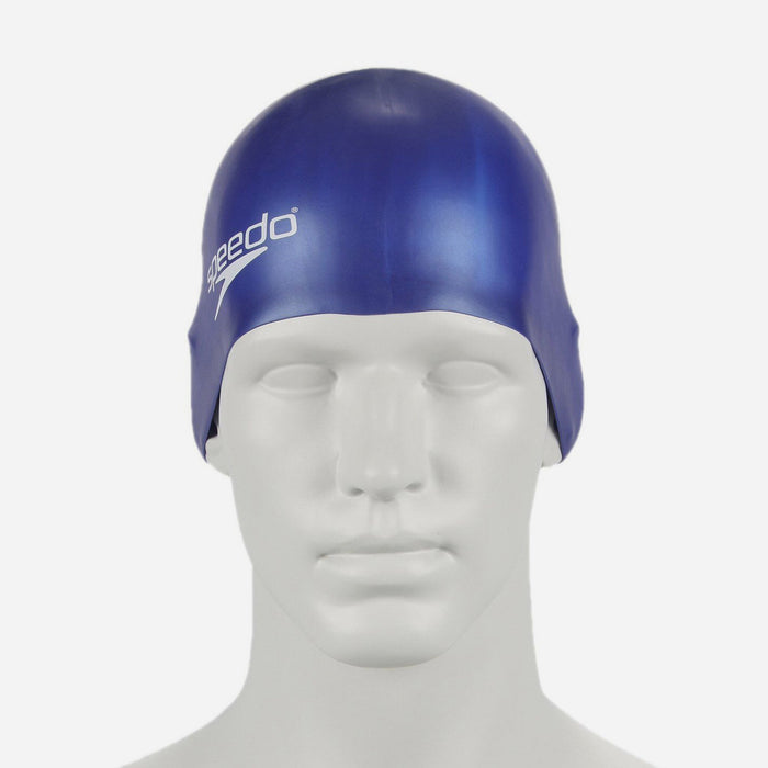Nón Bơi Trẻ Em Speedo Plain Moulded Silicone - Xanh Dương - Supersports Vietnam