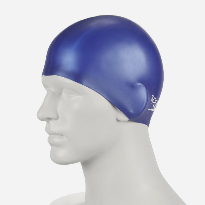 Nón Bơi Trẻ Em Speedo Plain Moulded Silicone - Xanh Dương - Supersports Vietnam
