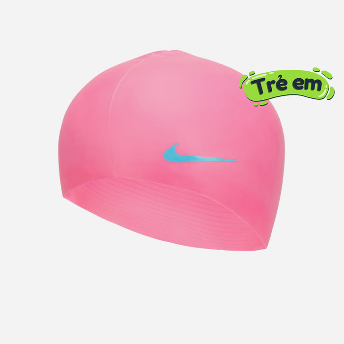 Nón Bơi Trẻ Em Nike Swim Youth Solid Silicone - Hồng - Supersports Vietnam