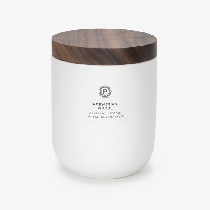 Norwegian Woods Ceramic Candle