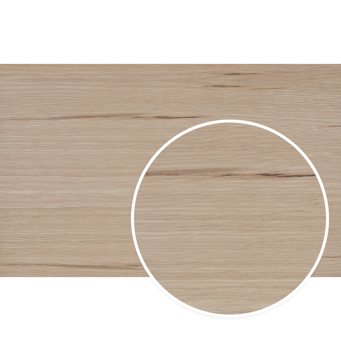 Oak, White, 1/4 inch, 12x19 inches, Double Sided, Unfinished