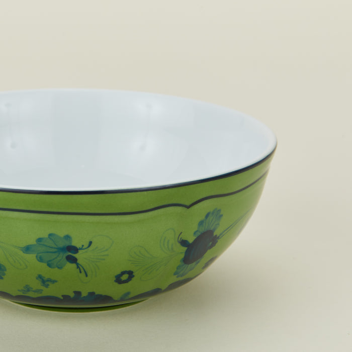 Ginori bowl in Malachite detail