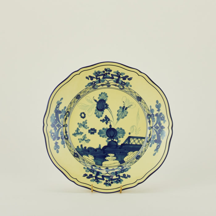 Ginori dinner plate in citrino