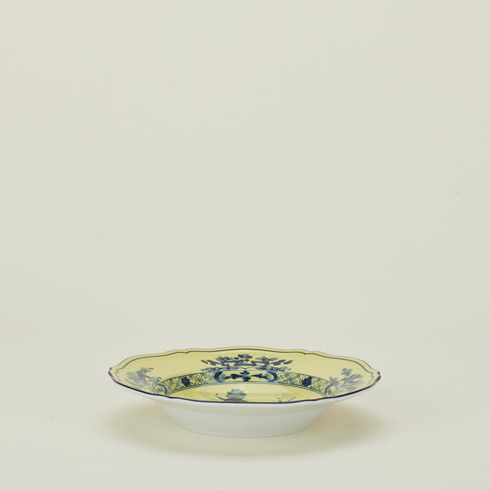 Ginori soup plate in citrino