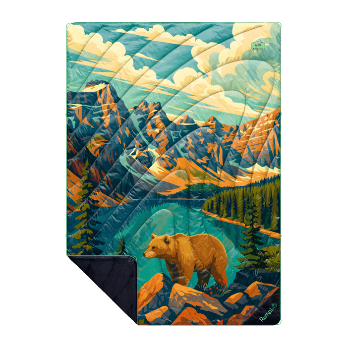Rumpl Original Puffy Blanket - Banff National Park Original Puffy Blanket - Banff National Park | Rumpl Blankets For Everywhere Printed Original