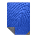 Rumpl Original Puffy Blanket - Burning Blue Original Puffy Blanket - Burning Blue | Rumpl Blankets For Everywhere Solid Original