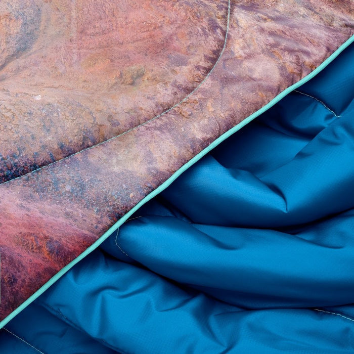 Rumpl Original Puffy Blanket - Death Valley Dawn Original Puffy Blanket - Death Valley Dawn | Rumpl Blankets For Everywhere Printed Original