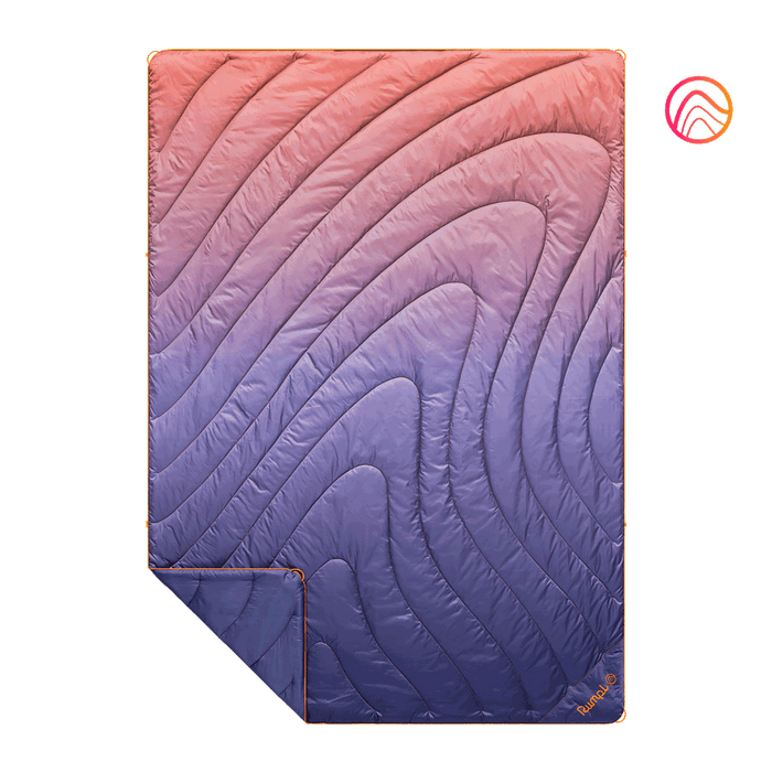 Rumpl Original Puffy Blanket - Dusk Fade - Custom Original Puffy Blanket - Dusk Fade | Rumpl Blankets For Everywhere Printed Original