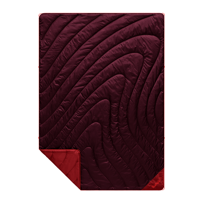 Rumpl Original Puffy Blanket - Fig Cherry Original Puffy Blanket - Fig Cherry | Rumpl Blankets For Everywhere Solid Original