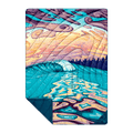 Rumpl Original Puffy Blanket - Gianna Andrews - Tidal Reflections Original Puffy Blanket - Tidal Reflections | Rumpl x Gianna Andrews Printed Original