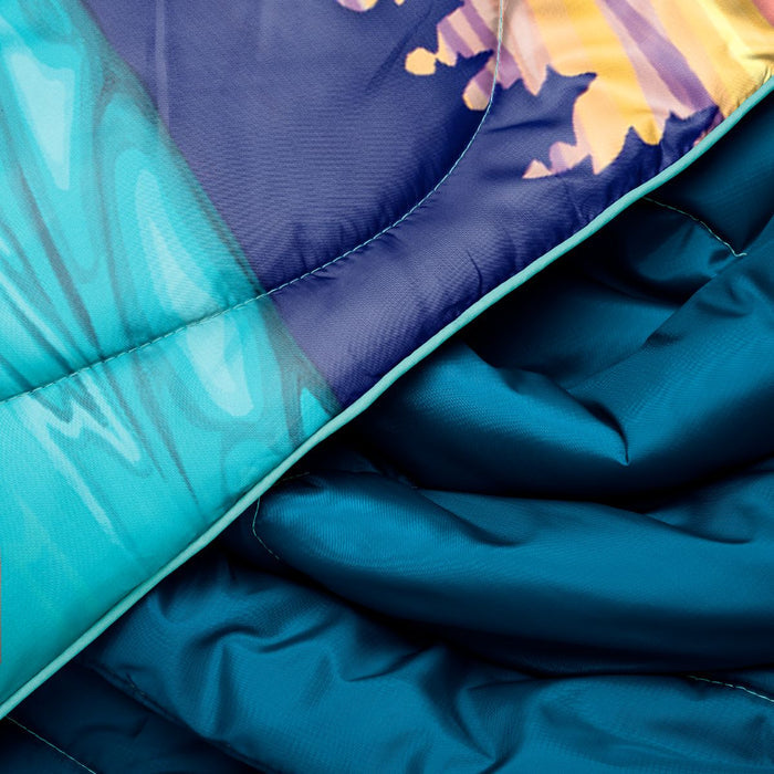 Rumpl Original Puffy Blanket - Gianna Andrews - Tidal Reflections Original Puffy Blanket - Tidal Reflections | Rumpl x Gianna Andrews Printed Original