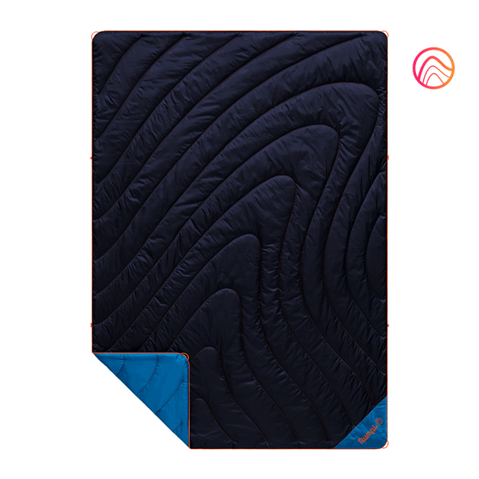 Rumpl Original Puffy Blanket - Midnight Blue - Custom Original Puffy Blanket - Midnight Blue | Rumpl Blankets For Everywhere Solid Original