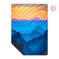 Rumpl Original Puffy Blanket - Misty Peaks Mountainscape - Custom Original Puffy Blanket - Misty Peaks Mountainscape | Rumpl Blankets For Everywhere Printed Original
