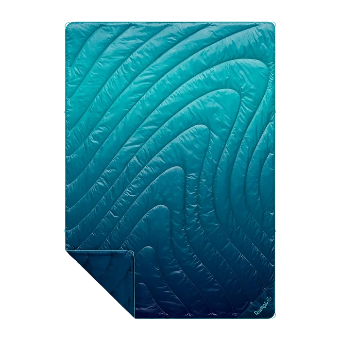 Rumpl Original Puffy Blanket - Ocean Fade Original Puffy Blanket - Ocean Fade| Rumpl Blankets For Everywhere Printed Original