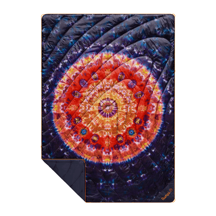 Rumpl Original Puffy Blanket - Tapestry Tie Dye Original Puffy Blanket - Tapestry Tie Dye | Rumpl Blankets For Everywhere Printed Original