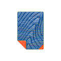 Rumpl Original Puffy Mini Blanket - New Wave Blue Original Puffy Mini Blanket - New Wave Blue | Rumpl Blankets For Everywhere Printed Original