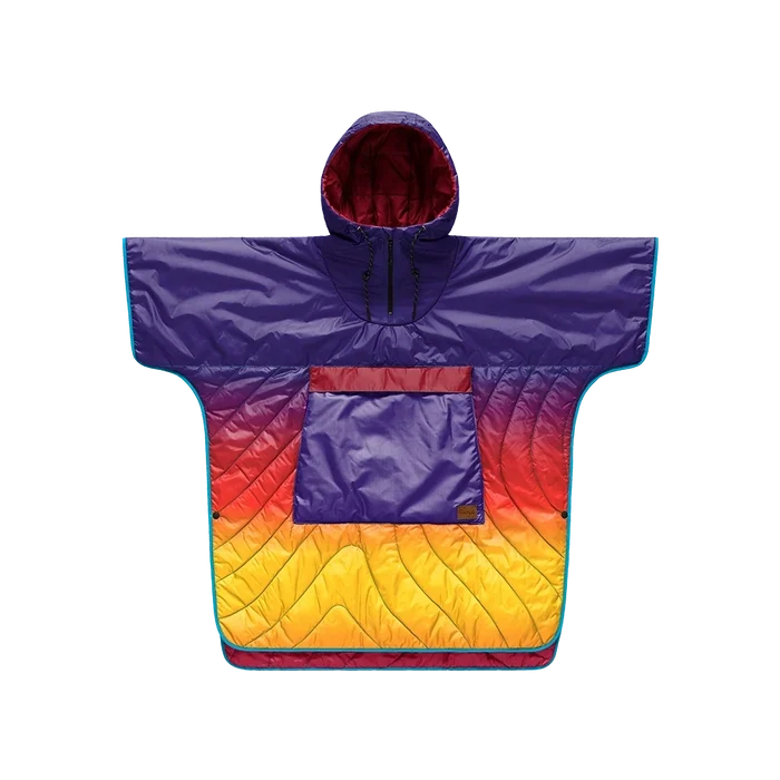 Rumpl Original Puffy Poncho - Pyro Fade Original Puffy Poncho - Pyro Fade | Rumpl Blankets For Everywhere Original Poncho