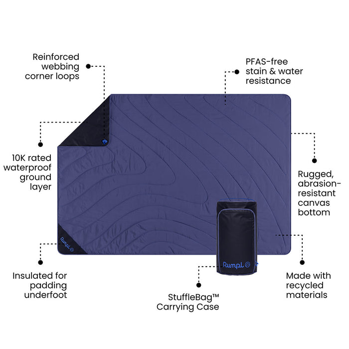 Rumpl Overland Mat - Marionberry Overland Mat - Marionberry | Rumpl Blankets For Everywhere Overland Mat