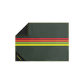 Rumpl Pack Mat Micro - Green Retro Stripes Pack Mat Micro - Green Retro Stripes | Rumpl Blankets For Everywhere Pack Mat