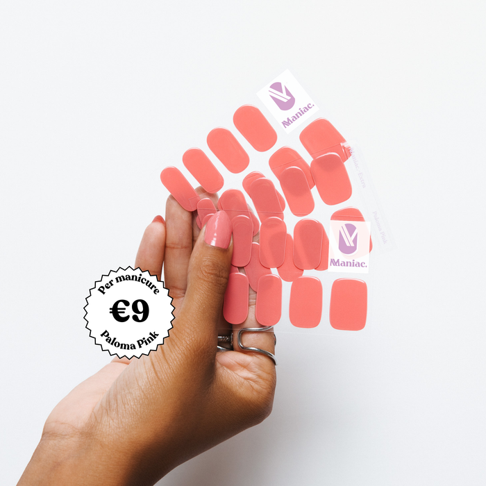 Paloma Pink - Maniac gel nail stickers