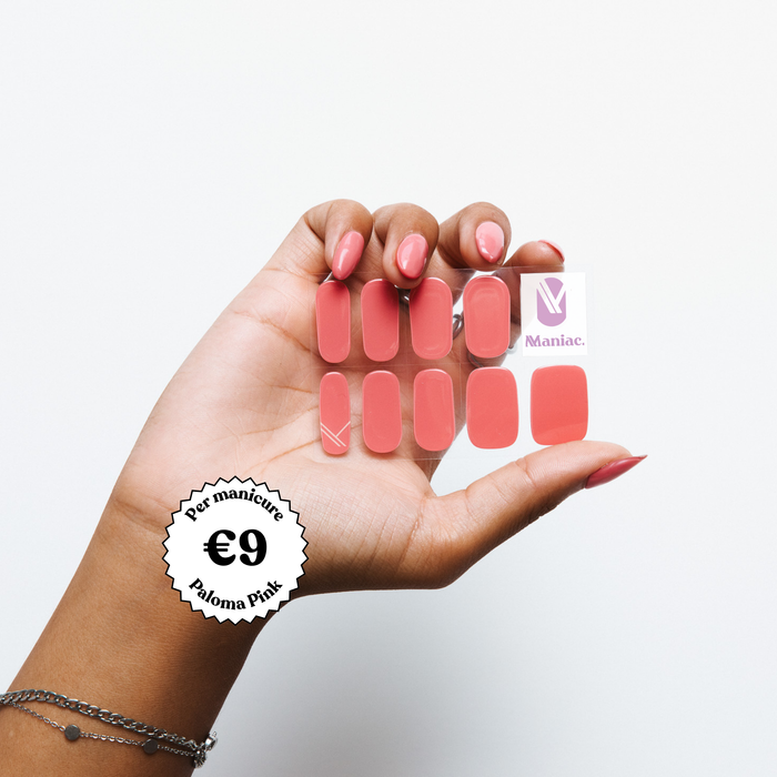 Paloma Pink - Maniac gel nail stickers