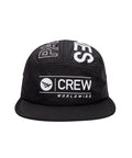 PAPER PLANES (BLACK) PRW HAT