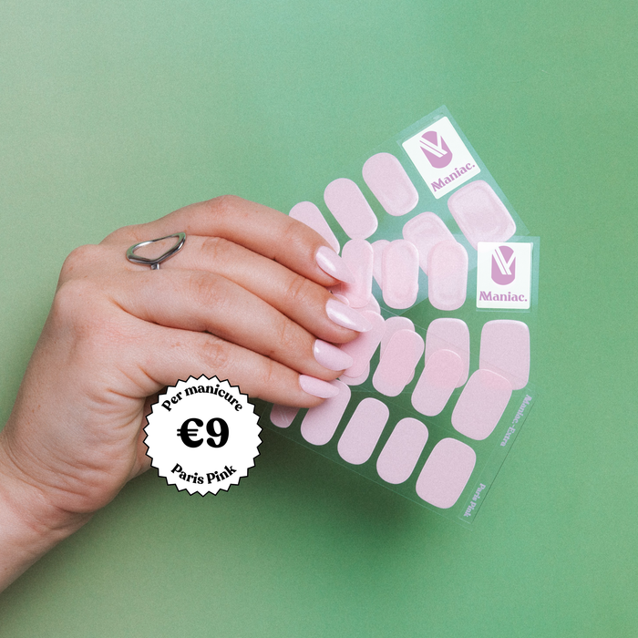 Paris Pink - Maniac gel nail stickers