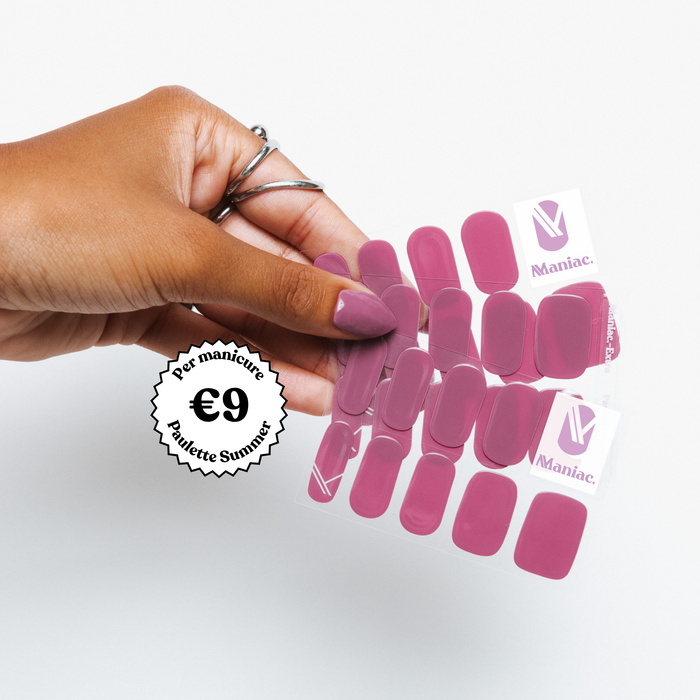 Paulette Summer - Maniac gel nail stickers