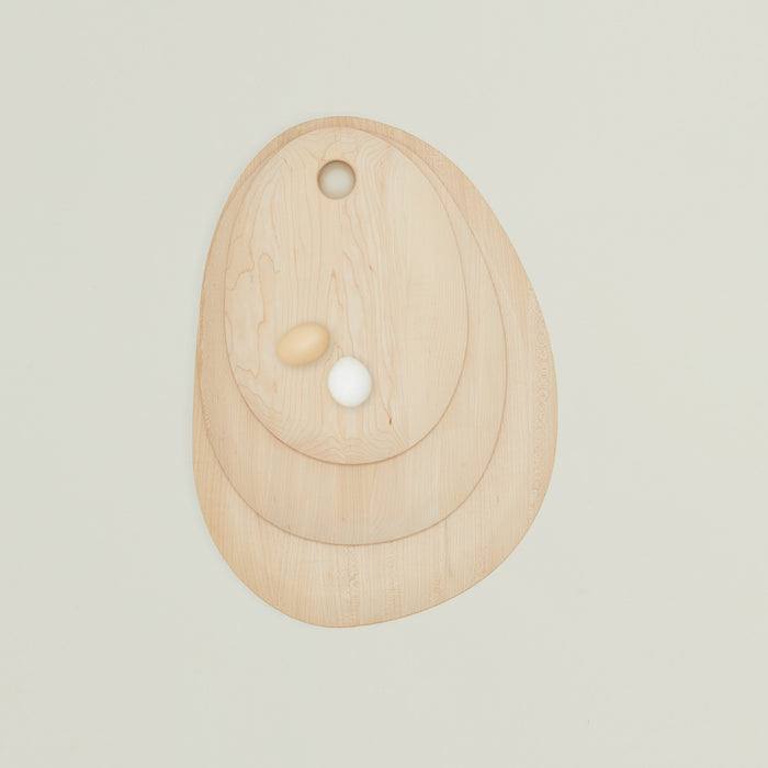 Pebble Cutting Board - Maple