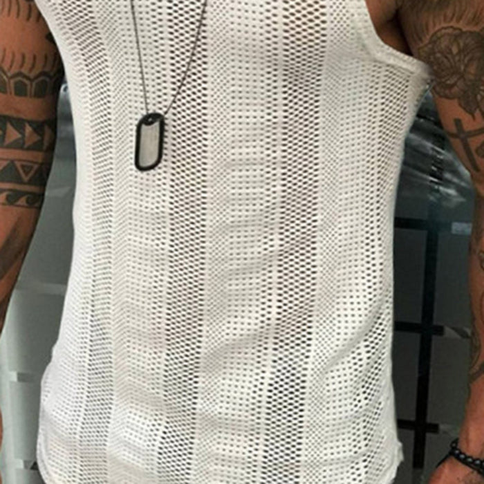 Personalized Hollow Breathable Slim Vest