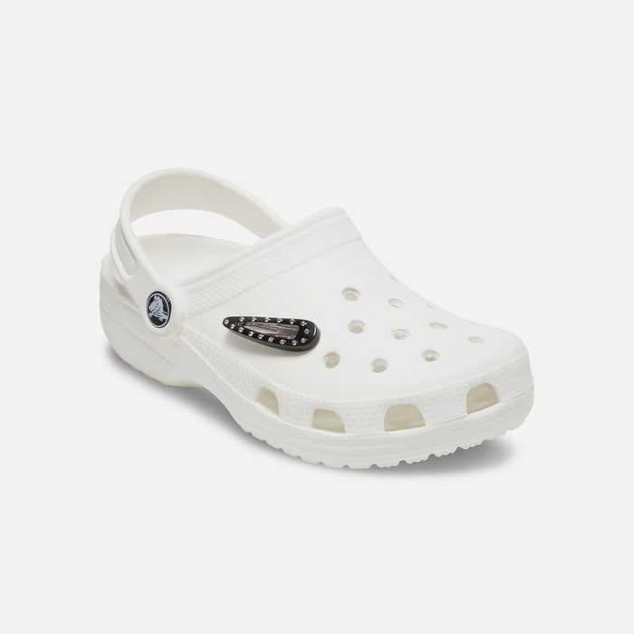 Phụ Kiện Jibbitz™ Crocs Black Barrette (1 Chiếc) - Đen - Supersports Vietnam