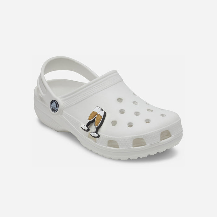 Phụ Kiện Jibbitz™ Crocs Champagne Cheers (1 Chiếc) - Vàng - Supersports Vietnam