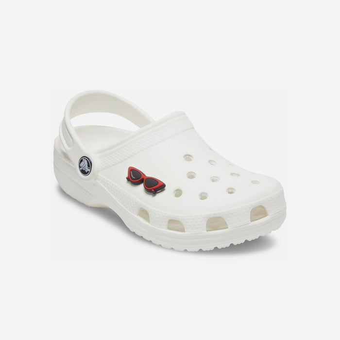 Phụ Kiện Jibbitz™ Crocs Clout Glasses (1 Chiếc) - Đỏ - Supersports Vietnam