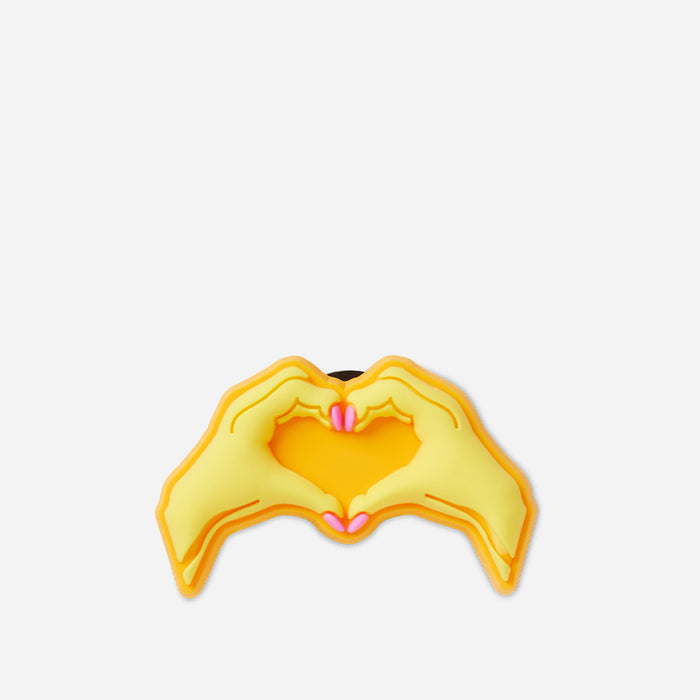 Phụ Kiện Jibbitz™ Crocs Heart Hands 1Pcs - Vàng - Supersports Vietnam