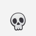 Phụ Kiện Jibbitz™ Crocs Skull (1 Chiếc) - Trắng - Supersports Vietnam