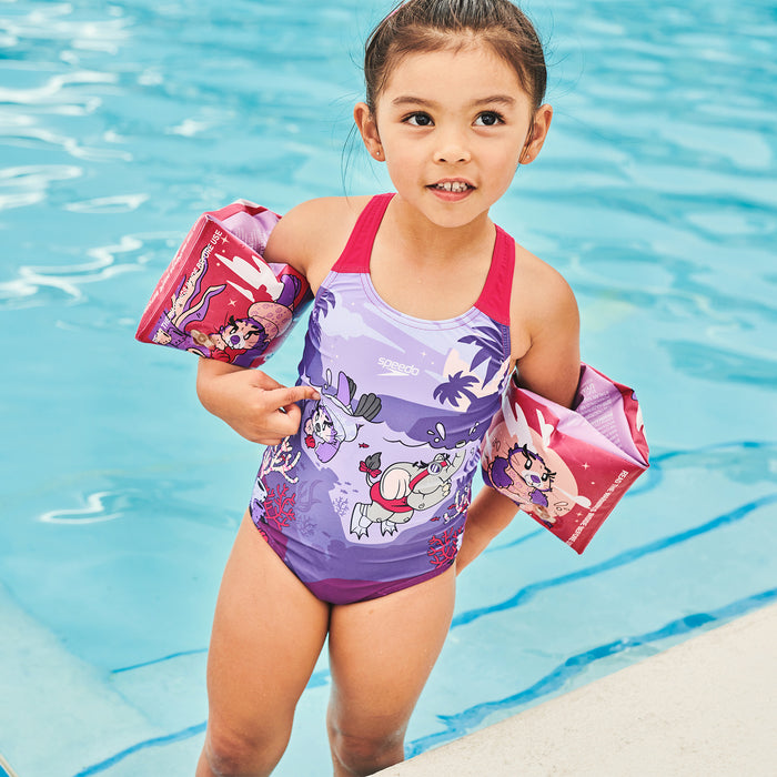 Phao Tay Trẻ Em Speedo Printed - Hồng - Supersports Vietnam