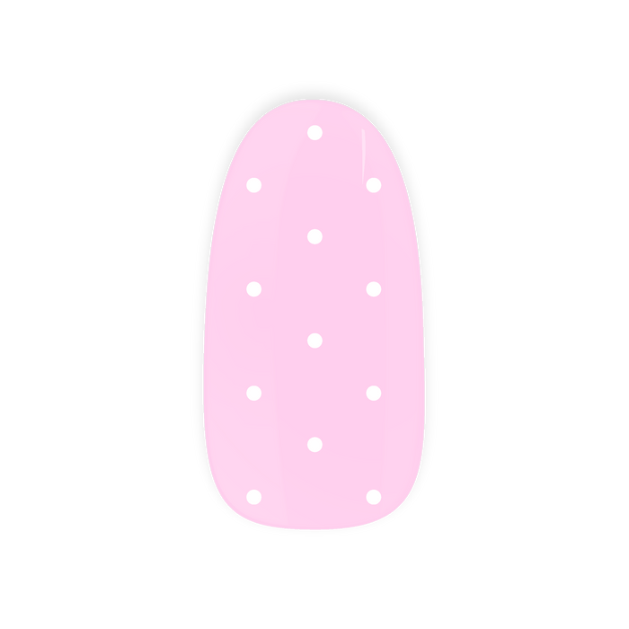 Pink Polka Dots Maniac gellak stickers Manicure Pink Dots