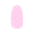 Pink Polka Dots Maniac gellak stickers Manicure Pink Dots