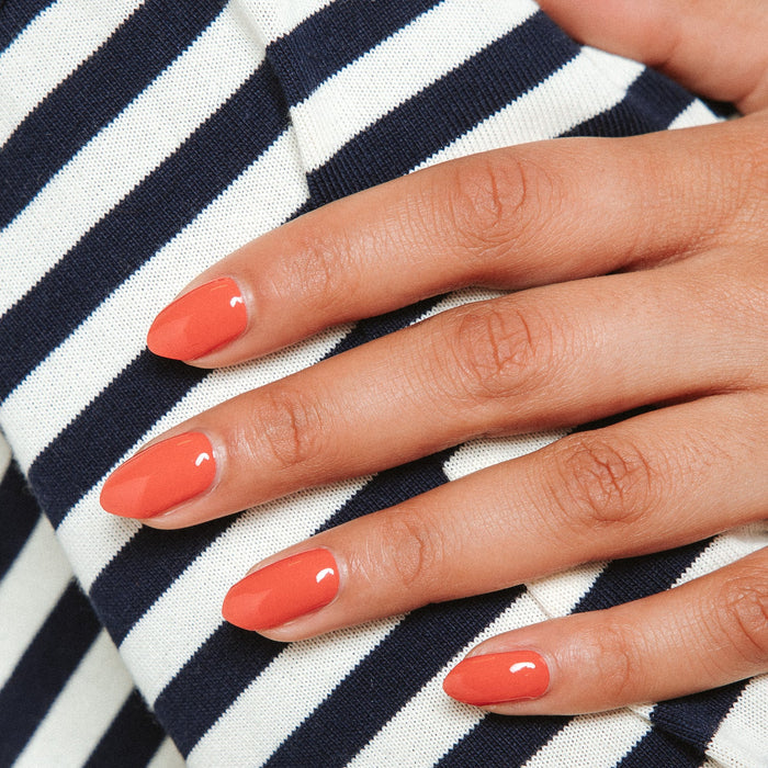 Pinky Promise by &C Manicure Maniac Nails Gellak Stickers Blue Stripes Shirt