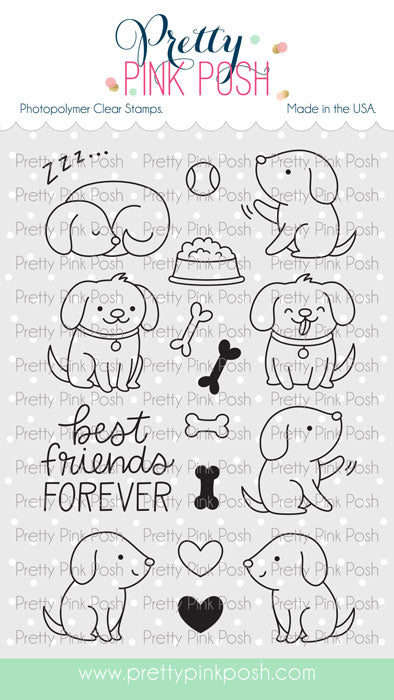 Playful Puppies Stamp Set