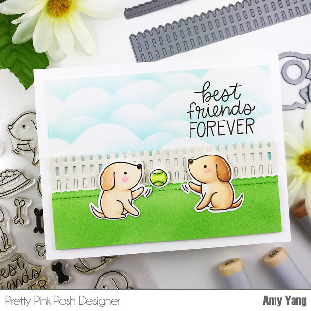 Playful Puppies Stamp Set