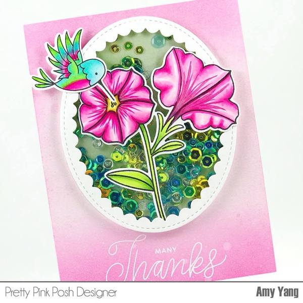 Pretty Petunias Stamp Set